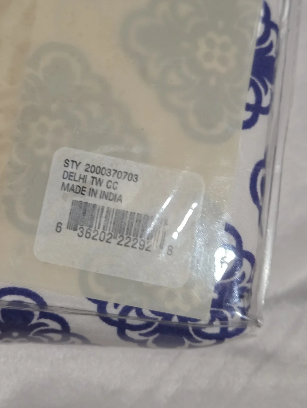 Style & Co Boho TWIN Duvet Cover Cotton Floral Patchwork Embroidery NEW